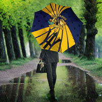 Barbados Independence Day Umbrella 60th Anniversary Barbados Trident