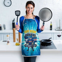 Blue Shark Cape Verde Football Apron First World Cup 2026 - Wonder Print Shop