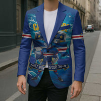 Blue Shark Cape Verde Football Blazer First World Cup 2026 - Wonder Print Shop