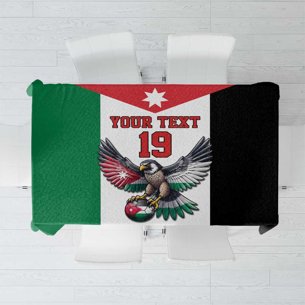 Custom World Football 2026 Jordan Tablecloth Eagle Rising Road To Champion - Wonder Print Shop