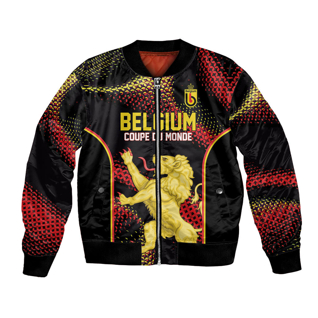 Custom World Football 2026 Belgium Bomber Jacket Tous Ensemble Coupe du Monde Glory