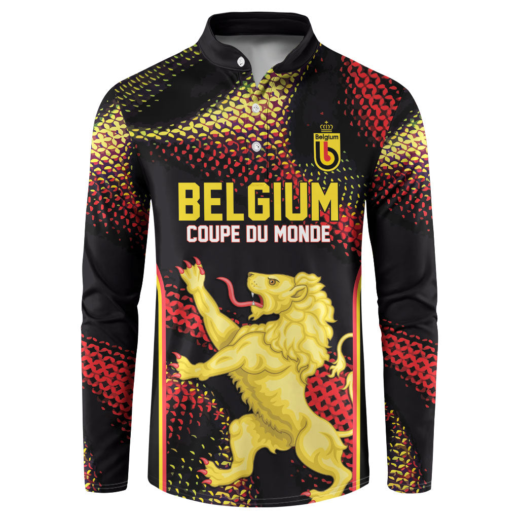 Custom World Football 2026 Belgium Button Sweatshirt Tous Ensemble Coupe du Monde Glory