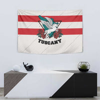 Italy Tuscany Tapestry Pegasus With Map Style - Wonder Print Shop