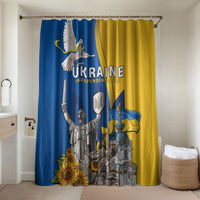 Ukraine Independence Day Bathroom Set Tryzub Heritage Freedom Pride