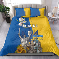 Ukraine Independence Day Bedding Set Tryzub Heritage Freedom Pride