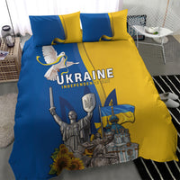 Ukraine Independence Day Bedding Set Tryzub Heritage Freedom Pride