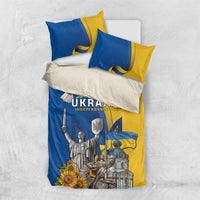 Ukraine Independence Day Bedding Set Tryzub Heritage Freedom Pride