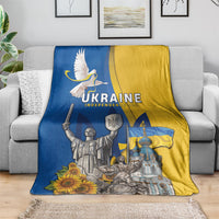 Ukraine Independence Day Blanket Tryzub Heritage Freedom Pride