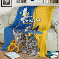 Ukraine Independence Day Blanket Tryzub Heritage Freedom Pride