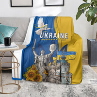 Ukraine Independence Day Blanket Tryzub Heritage Freedom Pride