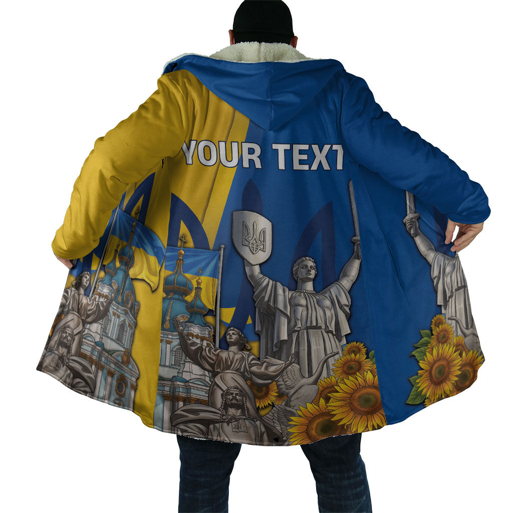 Personalized Ukraine Independence Day Cloak Tryzub Heritage Freedom Pride