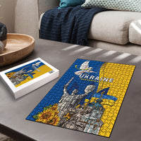 Ukraine Independence Day Puzzle Tryzub Heritage Freedom Pride