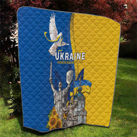 Ukraine Independence Day Quilt Tryzub Heritage Freedom Pride