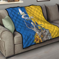 Ukraine Independence Day Quilt Tryzub Heritage Freedom Pride