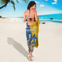 Ukraine Independence Day Sarong Tryzub Heritage Freedom Pride