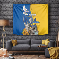 Ukraine Independence Day Tapestry Tryzub Heritage Freedom Pride