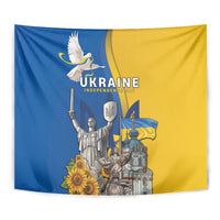 Ukraine Independence Day Tapestry Tryzub Heritage Freedom Pride