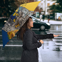Ukraine Independence Day Umbrella Tryzub Heritage Freedom Pride