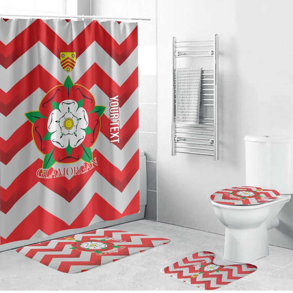 Personalized Glamorgan Wales Bathroom Set The Tudor Rose Of Wales - Wonder Print Shop