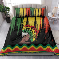 Black History Dreadlocks Map Bedding Set Say It Loud I’m Black and I’m Proud - Wonder Print Shop