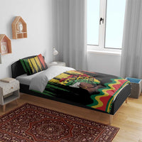Black History Dreadlocks Map Bedding Set Say It Loud I’m Black and I’m Proud - Wonder Print Shop