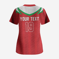 Custom Rugby Wales Scrub Top Y Ddraig Goch Mascot Design