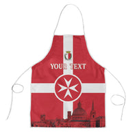 Personalized Malta Independence Day Apron Maltese Cross Heritage Pride