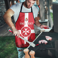 Personalized Malta Independence Day Apron Maltese Cross Heritage Pride