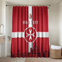 Personalized Malta Independence Day Bathroom Set Maltese Cross Heritage Pride