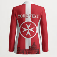 Personalized Malta Independence Day Blazer Maltese Cross Heritage Pride