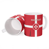 Personalized Malta Independence Day Ceramic Mug Maltese Cross Heritage Pride