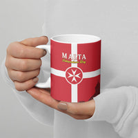 Personalized Malta Independence Day Ceramic Mug Maltese Cross Heritage Pride