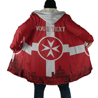 Personalized Malta Independence Day Cloak Maltese Cross Heritage Pride