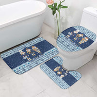 Chrismukkah Nutcracker Bathroom Set Funny Hanukkah Xmas Style - Wonder Print Shop