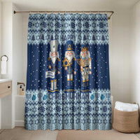 Chrismukkah Nutcracker Bathroom Set Funny Hanukkah Xmas Style - Wonder Print Shop