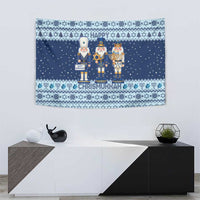 Chrismukkah Nutcracker Tapestry Funny Hanukkah Xmas Style - Wonder Print Shop
