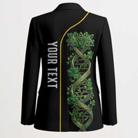 Personalized Irish Shamrock DNA Blazer It's In My DNA Pride Art