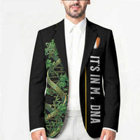 Personalized Irish Shamrock DNA Blazer It's In My DNA Pride Art