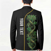 Personalized Irish Shamrock DNA Blazer It's In My DNA Pride Art