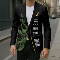 Personalized Irish Shamrock DNA Blazer It's In My DNA Pride Art
