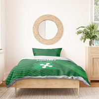 Italy Lombardy Bedding Set Map With Flag Style - Wonder Print Shop