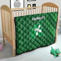 Italy Lombardy Quilt Map With Flag Style - Wonder Print Shop