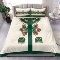 Polish Highlander Folk Costume Bedding Set Podhale Heritage Floral Style