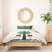Polish Highlander Folk Costume Bedding Set Podhale Heritage Floral Style
