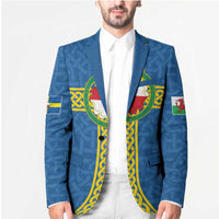 Pembrokeshire Wales Blazer Flag And Map Celtic Style - Wonder Print Shop