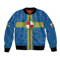 Pembrokeshire Wales Bomber Jacket Flag And Map Celtic Style - Wonder Print Shop