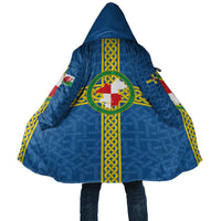 Pembrokeshire Wales Cloak Flag And Map Celtic Style - Wonder Print Shop