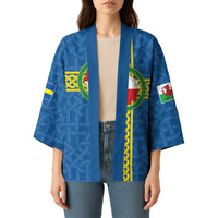 Pembrokeshire Wales Kimono Flag And Map Celtic Style - Wonder Print Shop