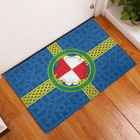 Pembrokeshire Wales Rubber Doormat Flag And Map Celtic Style - Wonder Print Shop