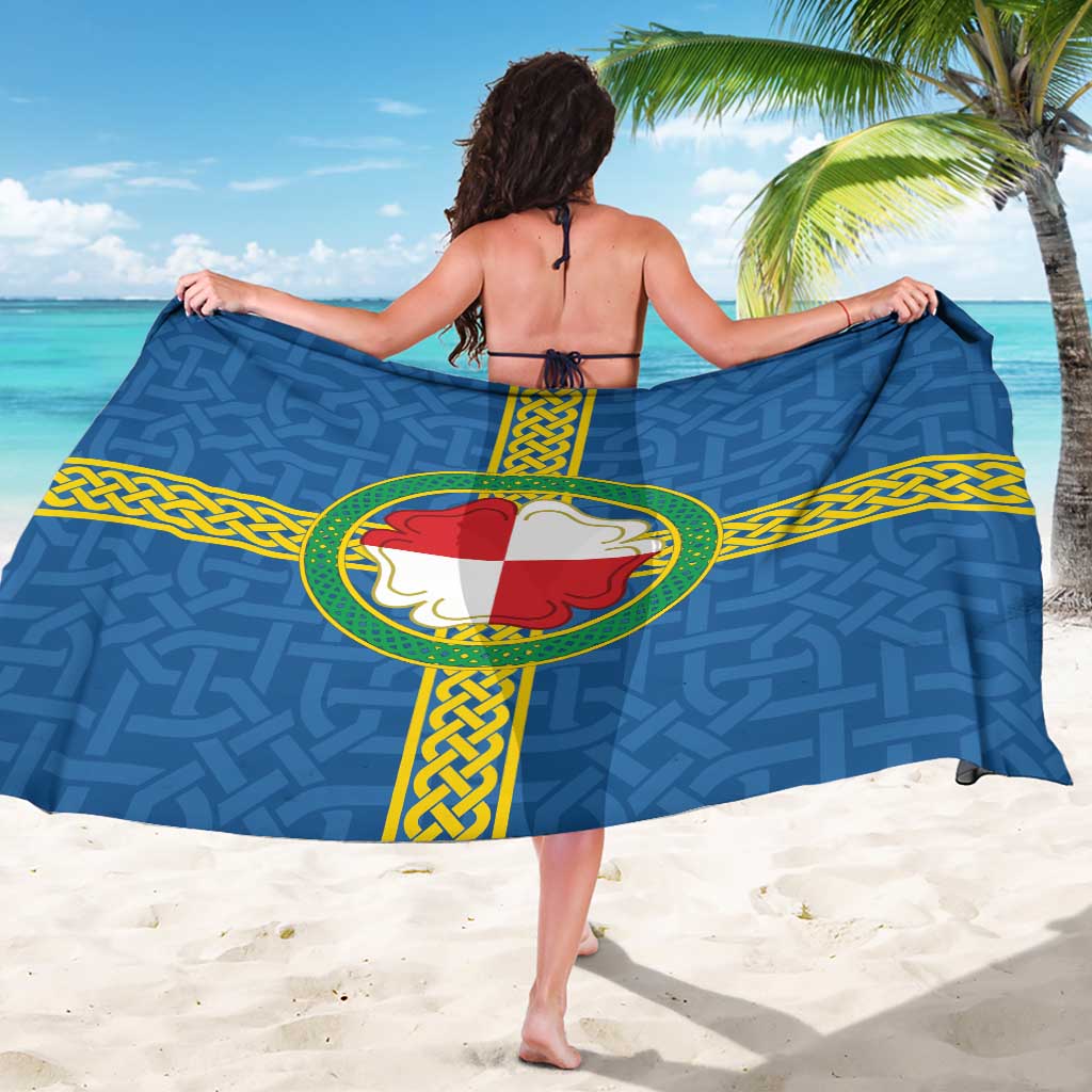 Pembrokeshire Wales Sarong Flag And Map Celtic Style - Wonder Print Shop